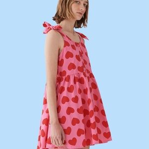 Lazy Oaf Heart Babydoll dress
